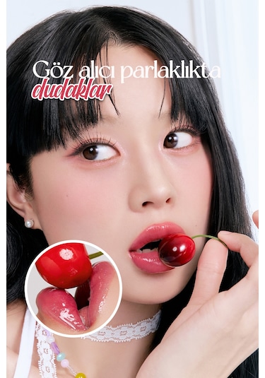 Peripera Ink Mood Glowy Tint 25 Hot Strawberry Soda Cafe