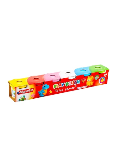 Bigpoint Oyun Hamuru 6'Lı Set 600 Gram N11.54254