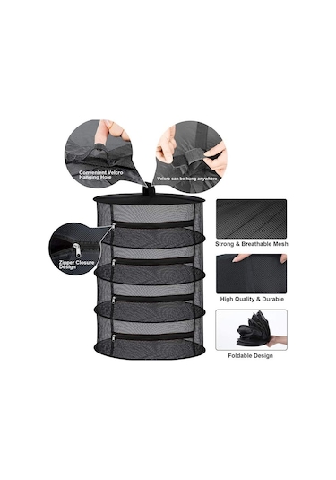 Lyon Sınıf 4 Bitki Kurutmaağısiye Siyah