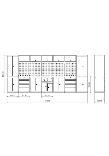 MT-1041 Modüler Çalışma Tezgahı
