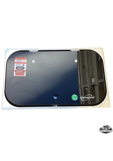 2 Gözlü Cam Kapaklı Ocak 53 X 32.5 X 10 Cm Üniversal Yatek Karava