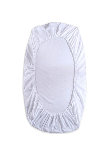 Mycey 90x190 Fitted Alez Micro Sıvı Geçirmez Tek Kişilik Çarşaf Alez Beyaz