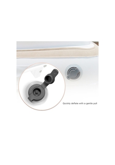 Yürümeye Başlayan Bebek Seyahat Düzlem Uyku Yatağı İçin Akın + Pvc Şişme Uçak Araba Yatağı