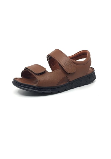 Taşpınar %100 Hakiki Deri Ortopedik Erkek Yazlık Günlük Cırtlı Taba Sandalet 40-45 Taba Taşpınar %100 Hakiki Deri Ortopedik Erkek Yazlık Günlük Cırtlı Taba Sandalet 40-45 Taba