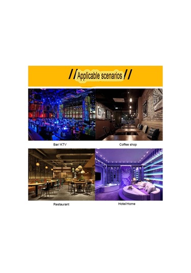 Led Kristal Dekoratif Işık For White For Yellow For Blue For Red Sarı