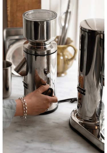 Aarke Coffee Grinder Ayarlanabilir Kahve Öğütücü Kahve Değirmeni & Öğütücüler Silver
