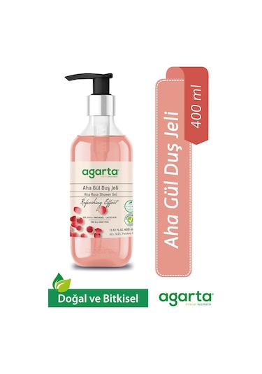 Agarta Aha Gül Duş Jeli 400 ML