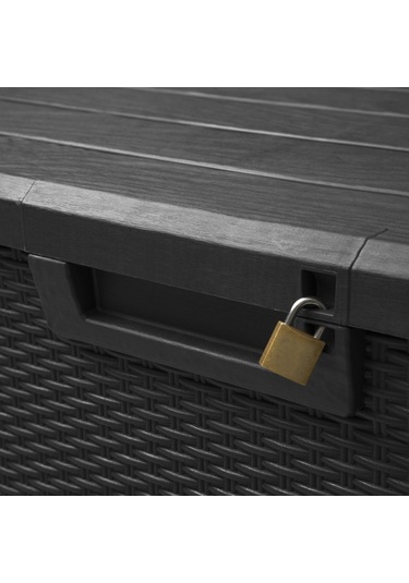 Cushion Box Nevada Bahçe Dolabı Antrasit