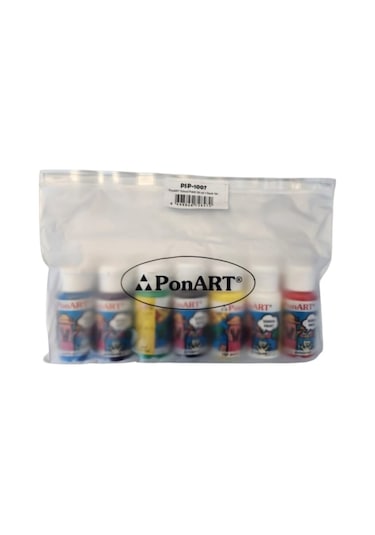 School Paint Çok Amaçlı Okul Boyası 50 Ml X 7 Renk Set 7 Renk