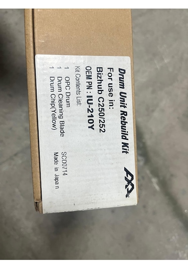 Minolta C250 Dram Set Chıpsız