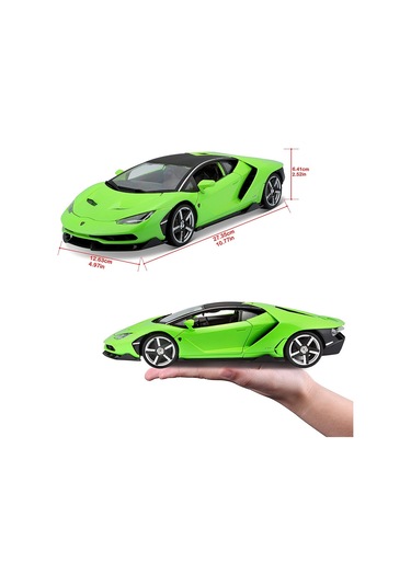Maisto 1/18 Lamborghini Centenario Yeşil