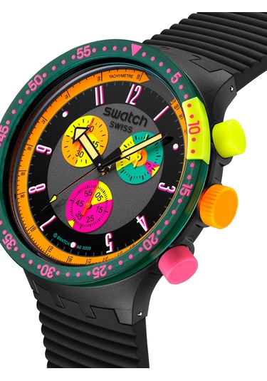 Swatch Sb02b104 Erkek Kol Saati Çok Renkli