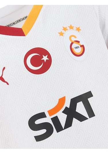 Galatasaray Puma 2024/2025 Çocuk Deplasman Forma 77966002 Beyaz