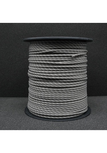 Paracord İp 4 Mm Gri Desenli No:94 10 Metre Çok Renkli