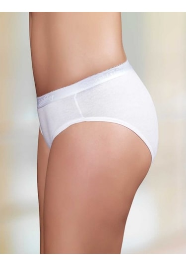 Şahinler 12' Li Ribana Beli Yazılı Külot Mb037