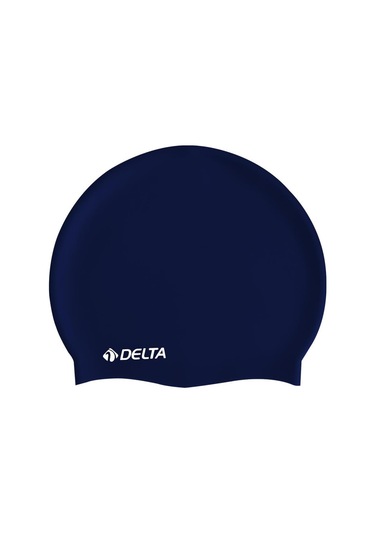 Delta Silikon Bone 25 Adet Yüzücü Havuz Deniz Bonesi Düz Renk Lacivert Çok Renkli