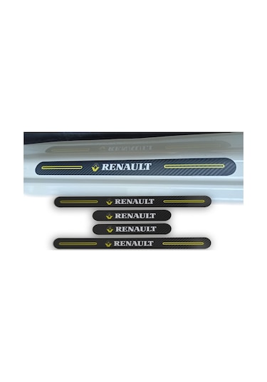 Renault Kangoo Uyumlu Carbon Kapı Eşiği 4'Lü Set Kırılmaz (551149614)
