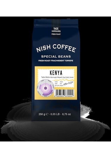 Nish Filtre Kahve Kenya 250 G