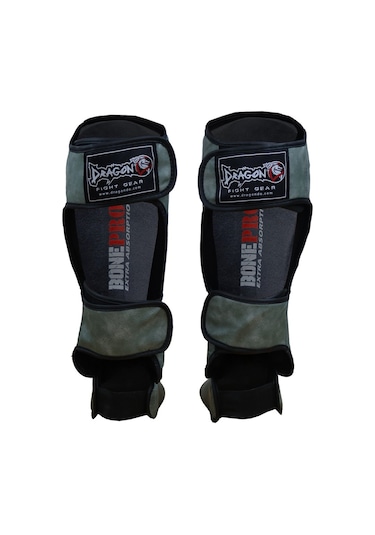 Dragondo 40715-p Kaval Ayak Koruyucu Gri Profesyonel Kick Boks Kaval Koruyucu Gri
