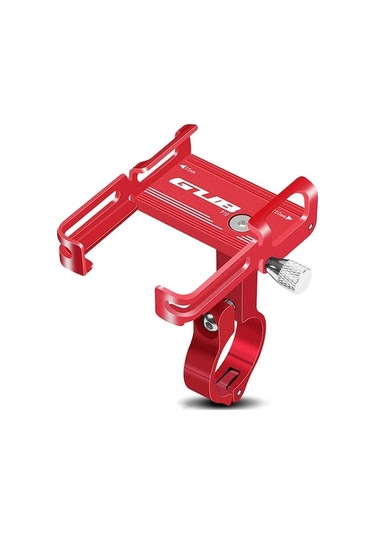 Rogfer Gub P10 Alüminyum Bisiklet Telefon Tutucu Kırmızı Kırmızı Kırmızı