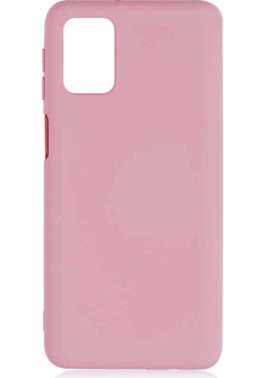 Galaxy M31s Kılıf Zore Mara Lansman Kapak Pembe Açık