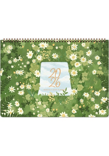 2026 Masaüstü Planlayıcı Takvim 24x34 Cm - Manzara