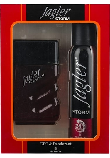 Jagler Storm Erkek Parfüm EDT 90 ML + Sprey Deodorant 150 ML