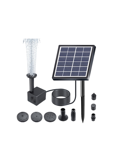 1.5w 160l/h Akış Güneş Enerjili Su Fıskiye Pompası