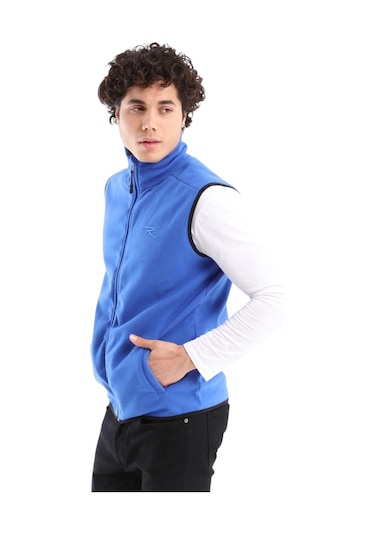 Raru Varian Erkek Polar Yelek Saks