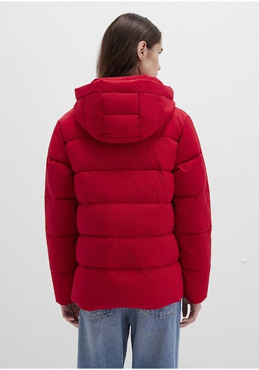 Mavi Kırmızı Kadın Mont M1110704-90367 Kırmızı