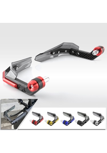 Gajeena Kırmızı Cnc Paslanmaz Çelik Motor Elektrikli Araçlar İçin Evrensel Modifiye Rüzgar Ve Eldiven Koruması