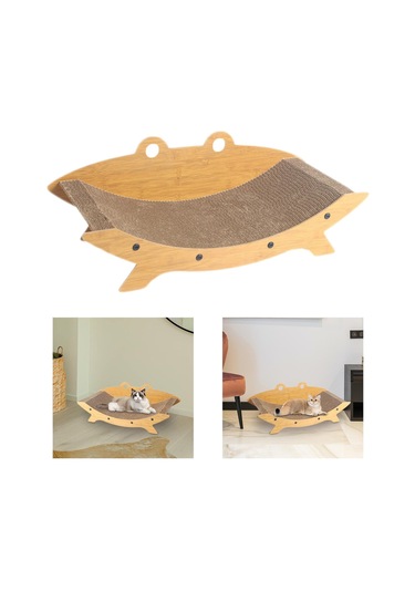 Suntek Kedi Tırmalama Yatağı Kitty Kitten Küçük 65x27x23cm