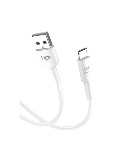 Linktech K600 Safe Fast 1 M 2.4 A Micro USB Şarj Kablosu