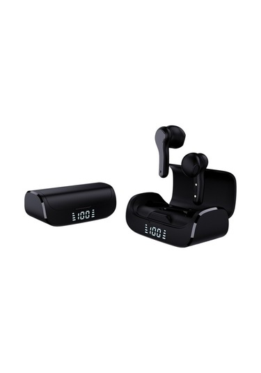 Primepickings R28 Bt5.0 Gerçek Kablosuz Spor Kulaklık Mega Bas Stereo, Akıllı Gürültü Azaltma Dokunmatik Led Ekran