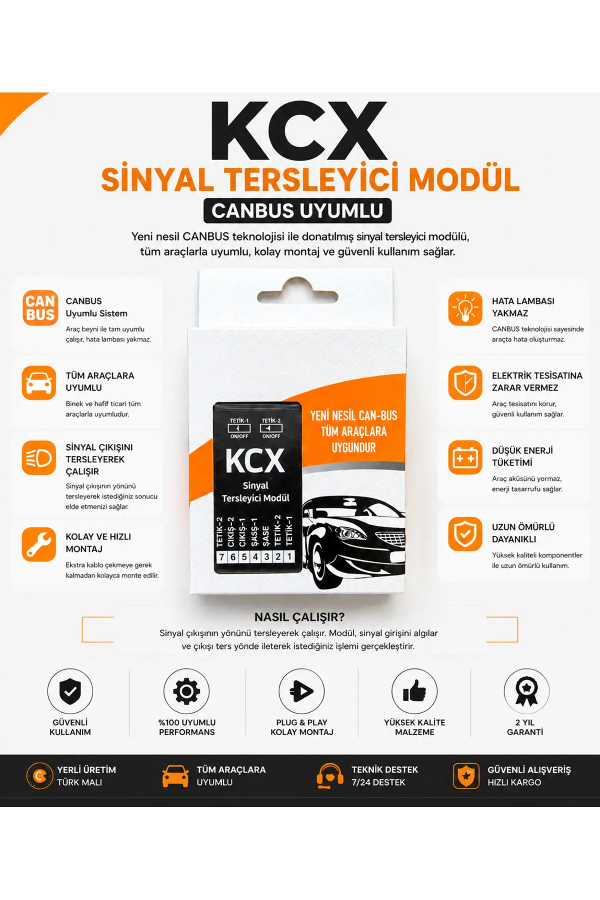 Sinyal Tersleyici Modül Yeni Nesil Tüm Araçlara Uyumlu