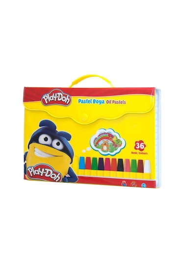 Play-Doh 36 Renk Çantalı Pastel Boya