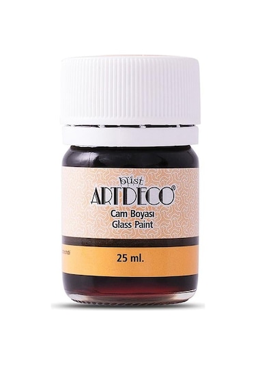 Artdeco Cam Boyası 25ml Siyah Çok Renkli