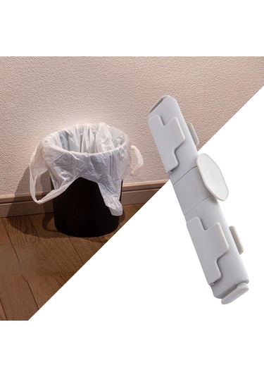 Suntek Mutfak Grisi Için Esnek Çöp Ayırma Klipsi Ev Gri Gri