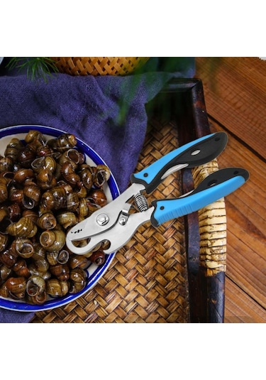 Suntek Salyangoz Kuyruğu Kesme Pensesi 5.8in Pratik Rahat Mavi