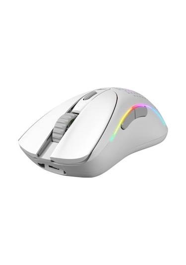 Glorious Model D2 26000 Dpı 66 G Kablosuz Rgb Ergonomik Gaming Mouse Mat Beyaz Glo-ms-dwv2-mw Diğer