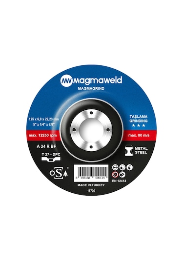 Magmagrind Taşlama Taşı 125 X 6.0 X 22 Mm