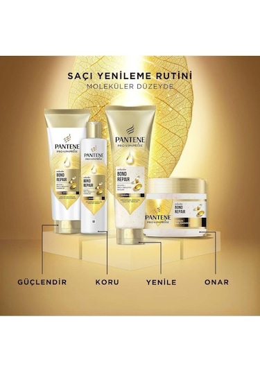 Pantene Bond Repair Yıpranmış Saçlar için Saç Bakım Kremi 160 ML