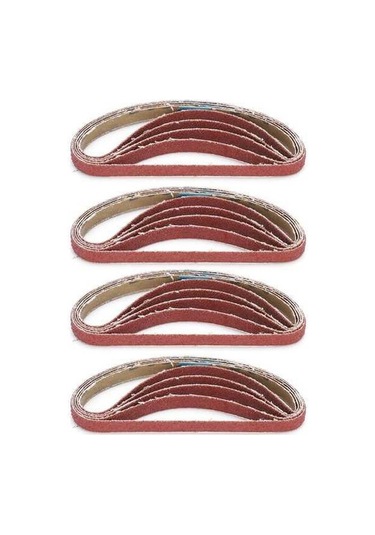 Besthome1 330x10mm Metal Ahşap Zımpara Kayışı Set - 20 Adet Süper Dayanıklı Şerit