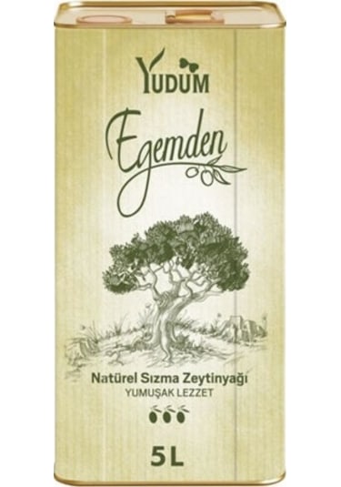 Yudum Ege Naturel Sızma Zeytinyağı 5 L