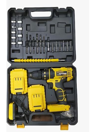 Dawrek 24 Volt Çift Bataryalı Şarjlı Matkap