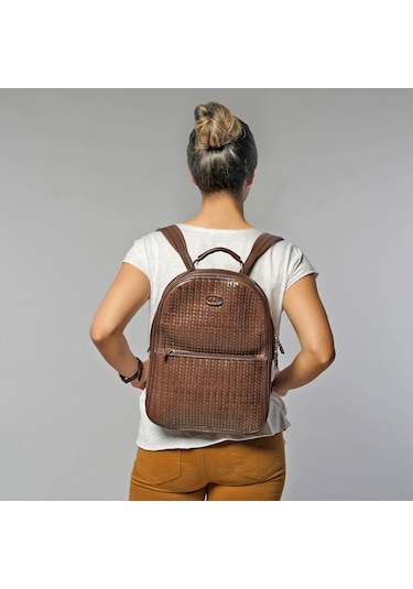 Gön Handmade Deri Sırt Çantası ( Can )