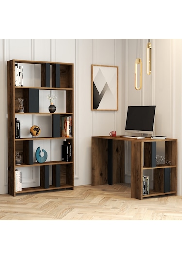 Variant Lima Çalışma Masası Ve Kitaplık Takımı