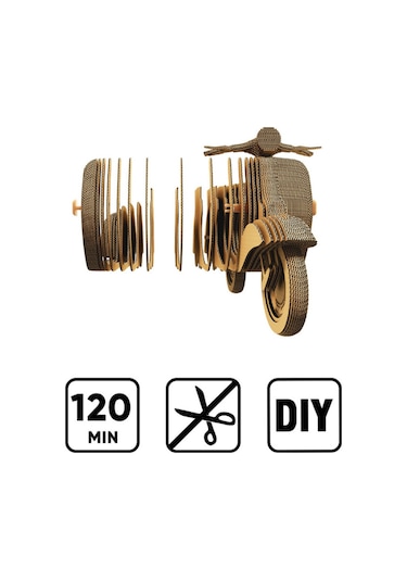 Cartonic 3d Puzzle - Scooter