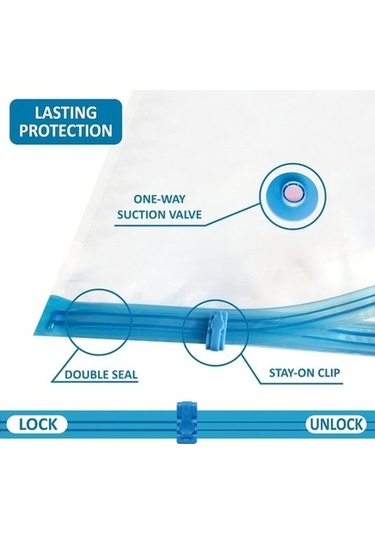 Tongxida Lezzetli Bosphorus Vakumlu Torbaları, 5 5 2 13'lü, 1 Paket, Orta, El Ekstra Büyük, Seyahat Saklama, Kullanışlı Pompal