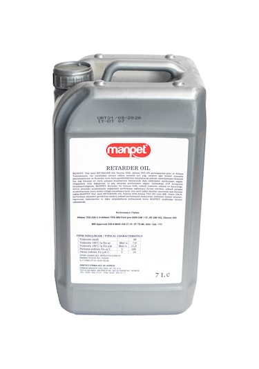 Manpet Tullia Retarder Oil Retarder Yağı 7 L